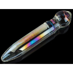 LoveToy Gode en Verre Prism Glass 18 x 3.7cm Transparent